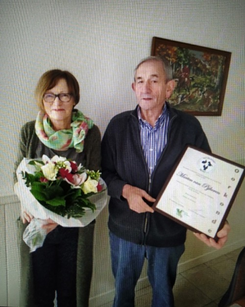 Marten van Pijkeren erelid Nut en Sport Wezep